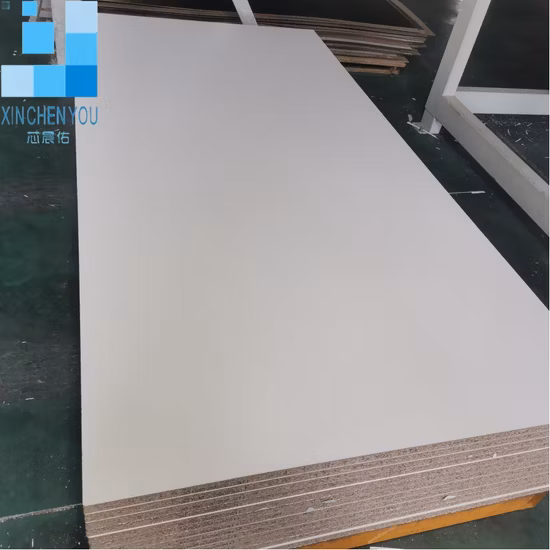 Painel de partículas de melamina de 18 mm para painel de móveis e decoração de casa