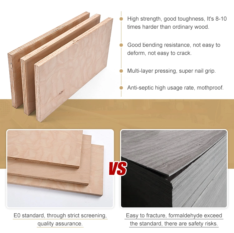 China Wholesale Cheap Commercial Plywood OSB Particle Board Basic Customization