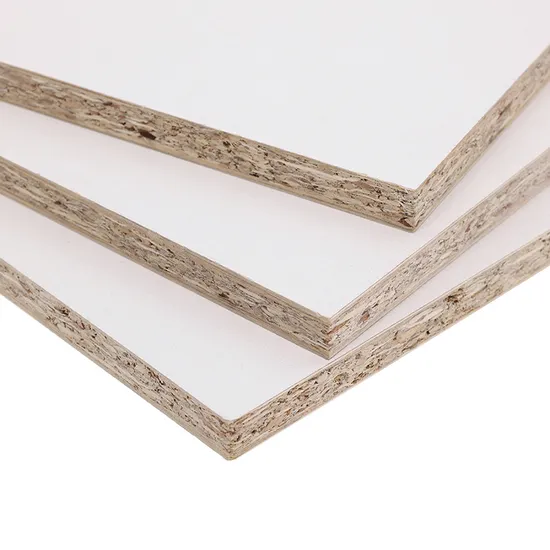 Fornecedor da China 1220*2440*9/12/15/18 mm painel de partículas de melamina à prova d'água